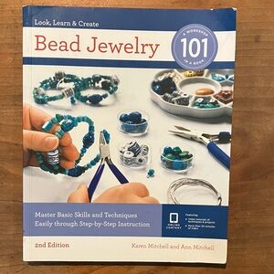 Bead Jewelry Crafting 101 workshop in a book guide - Karen Mitchell Ann Mitchell